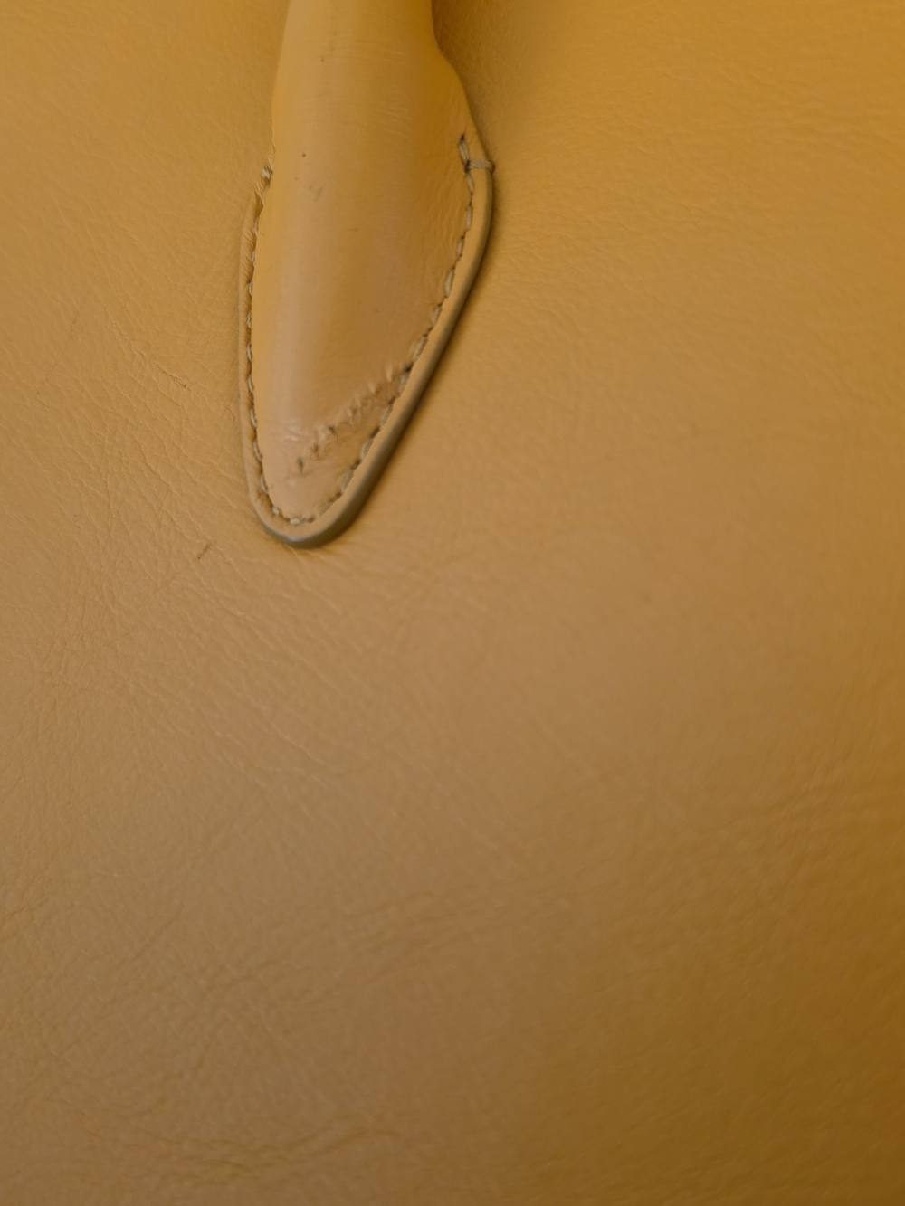 Strathberry Yellow Leather Mini Tote Bag - Picture 5 of 10